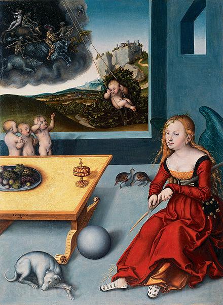 Lucas Cranach Die Melancholie Spain oil painting art